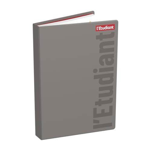 L'ETUDIANT Agenda Scolaire 2025 2026 Couverture PVC 12X18cm journalier - Taupe