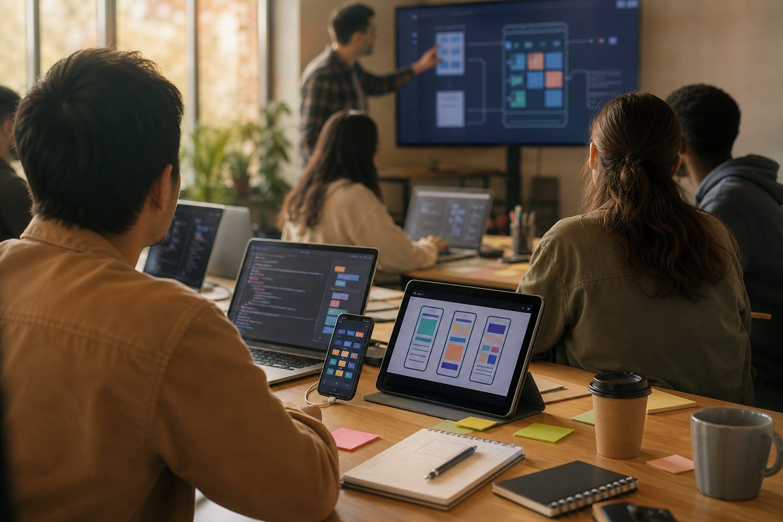 Le programme d'une formation en développement web et mobile