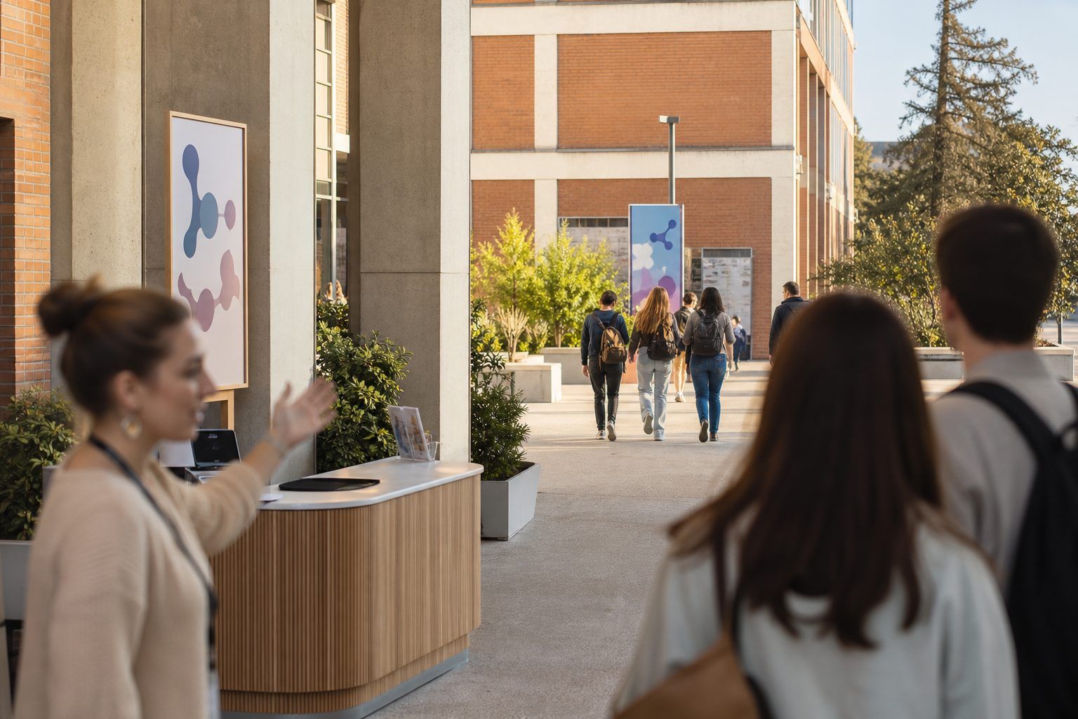 Coordonnées présentes sur le campus : BIO, orientation et inscription